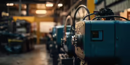 there are two machines that are being worked on
