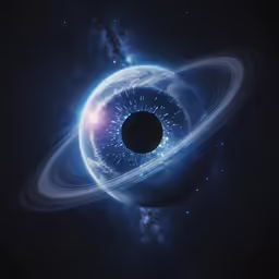 an image of a planet in outer space
