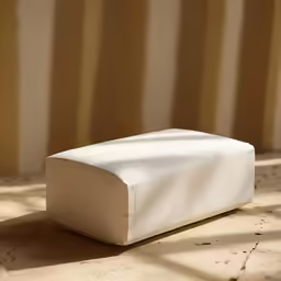 a piece of cloth is laying on the ground