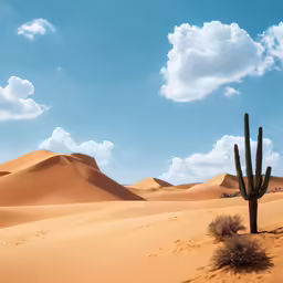 a very big cactus by some big dirt