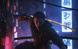 man in an image of the video game shadow warrior