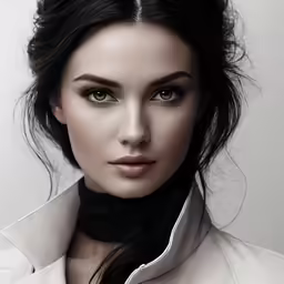 the woman is looking at the camera