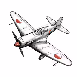 a white drawing with a red eye