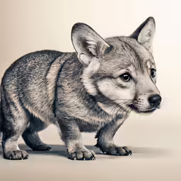 the little cub was born to be an asian - bred species of fox