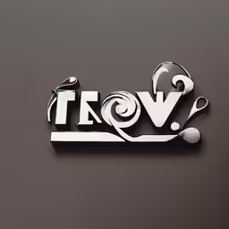 voi logo on a dark background