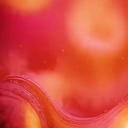 a red background with a curve like design,a very pretty pink abstract background with bubbles