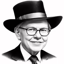 a black and white photo of an older man wearing a suit and tie