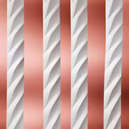 pink and white abstract textured wallpaper with a vertical zigzag pattern