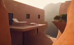 a room with a couch and chair is shown
