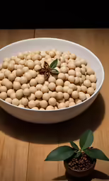 some white berries in a white bowl