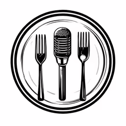 four silverware on top of a plate with forks and spoons