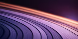 closeup of the side of a pink and purple record