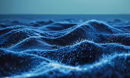 water is moving in a wave like pattern