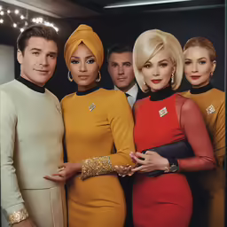 the cast of gossip, who appears to be pregnant, are posed for the cameras