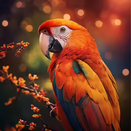 a very pretty bird on top of a tree branch