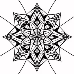 abstract graphic art in black and white,a black and white drawing of a geometric design,an abstract black and white photograph of a flower,a black and white flower on the inside,an abstract design of squares and rectangles