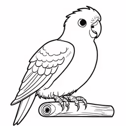 a parrot sitting on top of a tree branch