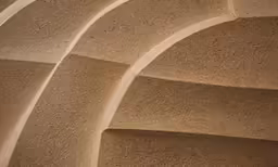 a photograph of some building with various shapes