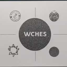 a poster with different labels and shapes on it