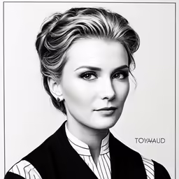 a woman is posing for a photo