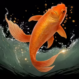 a fish with a very long nose is swimming