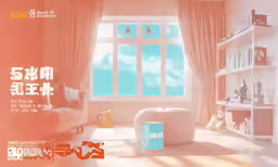 the poster for a company that sells products in china