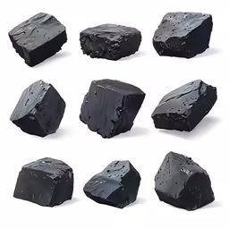 a bunch of different types of rocks