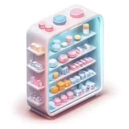 this is a small storage compartment for all types of cosmetics