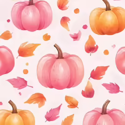 the fall leaves are falling in a white background