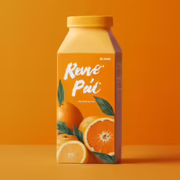 there is an orange juice in a carton