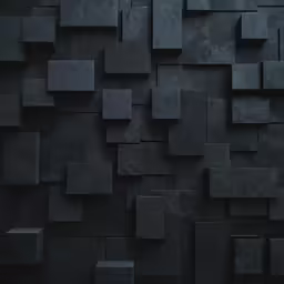 black background consisting of squares and rectangles