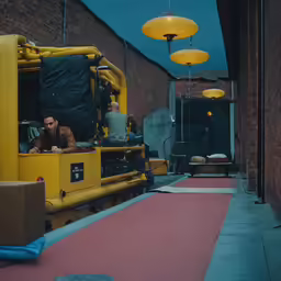 two men are sitting on the back of a truck