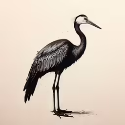a black bird sitting and looking to its left