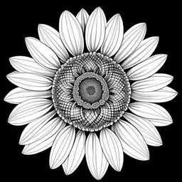 /tmp/FOOyLnlF0.jpg = a white sunflower that is in black and white
,/tmp/FOOyLnlF0.jpg = the center view of a sunflower with the petals white
,/tmp/FOOyLnlF0.jpg = a black and white photo of a large flower
,/tmp/FOOyLnlF0.jpg = the design has been drawn with black and white ink, and is decorated with a large flower
,/tmp/FOOyLnlF0.jpg = a sunflower in black and white with large petals
,/tmp/FOOyLnlF0.jpg = a flower with white petals, on a black background
,/tmp/FOOyLnlF0.jpg = sunflower drawing on black background by julia evans

