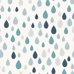 a white and blue background with water droplets