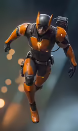 a figure in the action movie batman