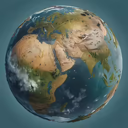 a photo of the earth, showing the clouds