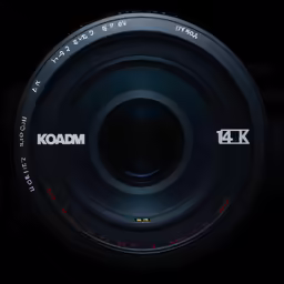 a close up photo of an analog camera lens