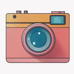 an instagram picture in the form of a camera