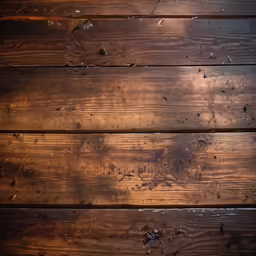 wood boards that are very worn and are brown