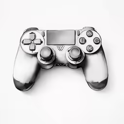 a drawing of a game controller with buttons