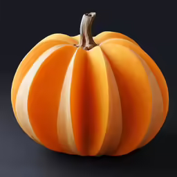 a pumpkin shaped cutout is on a table