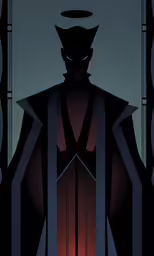 an illustrated image of a man with horns and a top hat