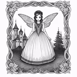 a woman dressed as a fairy holding a magic wand
