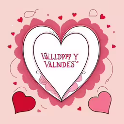 a heart and some hearts are on a pink background,valentine