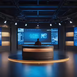 a man on the show is talking into a radio