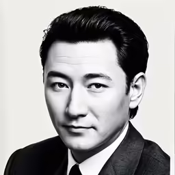 a man is dressed in a suit and tie
