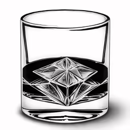 an image of a glass that has water in it