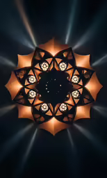 a clock face is shown in the center of the picture