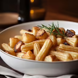 pasta made from fresh, uncooked ingredients in a bowl